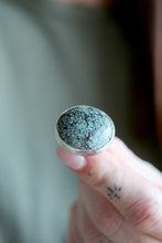 Anell de plata amb Turquesa natural.