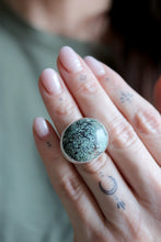 Anell de plata amb Turquesa natural.