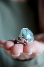 Anell de plata amb Turquesa natural.