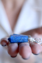 Arracades de plata amb Lapislàtzuli.