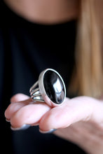 Anell de plata amb Ònix.