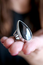 Anell de plata amb Ònix.