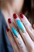 Anell de plata amb Òpal blau dels Andes.