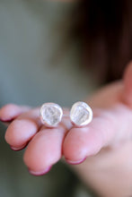 Anell de plata doble amb Diamant Herkimer. (Talla 13)