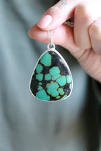 Penjoll de plata amb Turquesa natural.