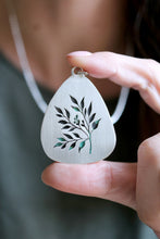 Penjoll de plata amb Turquesa natural.