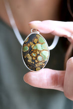 Penjoll de plata amb Turquesa natural.