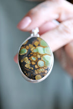 Penjoll de plata amb Turquesa natural.