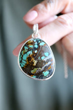 Penjoll de plata amb Turquesa natural.