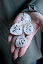 Penjoll de plata amb Turquesa natural.