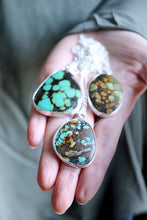 Penjoll de plata amb Turquesa natural.