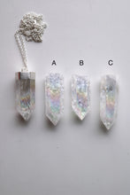 Penjoll de plata amb Quars Aura Àngel.