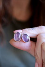 Arracades de plata amb Ametistes.