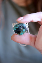 Penjoll de plata amb Turquesa natural.