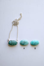 Penjoll de plata amb Amazonita natural.