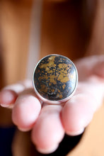 Anell de plata amb Turquesa natural.