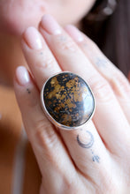 Anell de plata amb Turquesa natural.