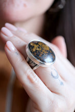 Anell de plata amb Turquesa natural.