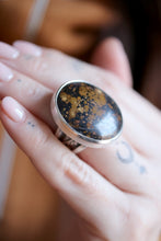 Anell de plata amb Turquesa natural.