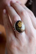 Anell de plata amb Turquesa natural.