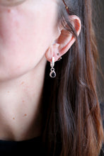 Arracades de plata i Espinel·la negra.