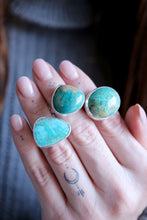 Anell de plata amb Turquesa natural.