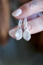 Penjoll de plata amb Diamant Herkimer.