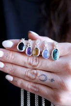 Penjoll de plata amb Quars Citrí natural.