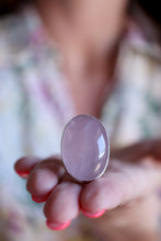Anell de plata amb Quars Rosa.